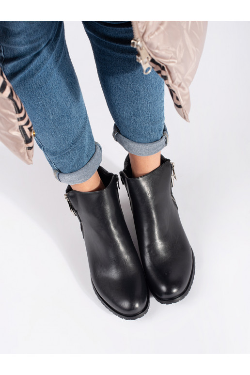 Juodos spalvos Moteriški batai 