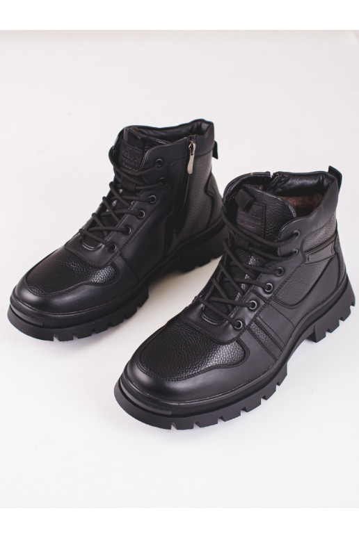 Vyriški batai su pašiltinimu  juodos spalvos