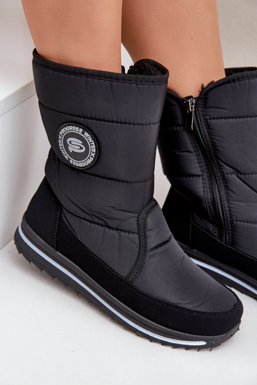  sniego batai  Progress PROGJ-21-09 Juodos spalvos