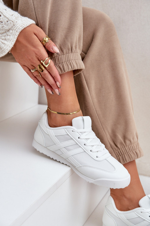  Sportbačiai Laisvalaikio bateliai baltos spalvos Eezore