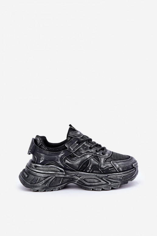  modelio batai  Z Przetarciami su platforma Juodos spalvos Seladwen