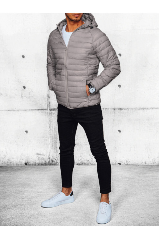 Vyriška striukė šviesiai pilka Vyriška striukė šviesiai pilka