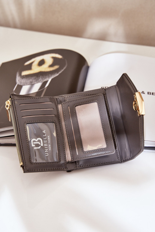 lakuota Moteriška piniginė tamsiai pilkos spalvos Rahner