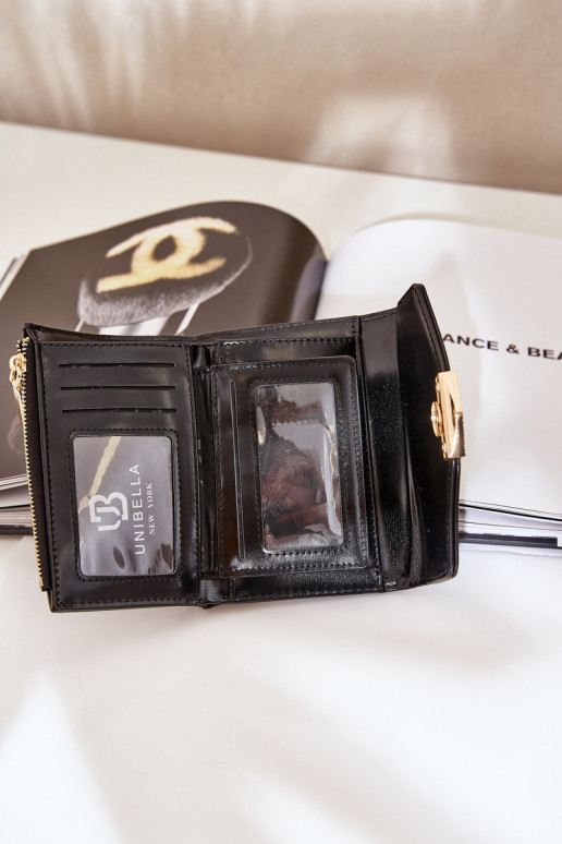 lakuota Moteriška piniginė juodos spalvos Rahner