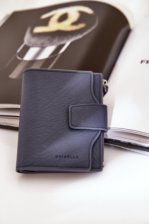 Moteriška piniginė Eko  tamsiai mėlynos spalvos Jezorea