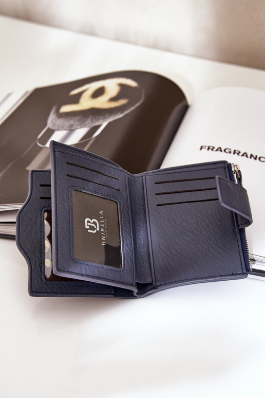 Moteriška piniginė Eko  tamsiai mėlynos spalvos Jezorea