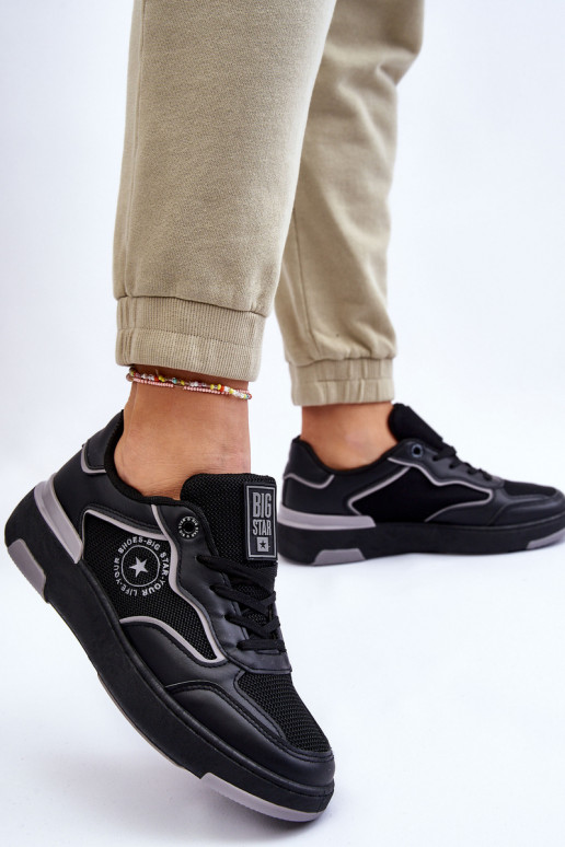  Sportinio stiliaus batai Big Star LL274443 Juodos ir-pilkos spalvos