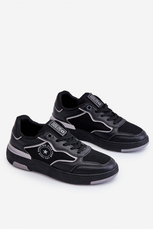  Sportinio stiliaus batai Big Star LL274443 Juodos ir-pilkos spalvos