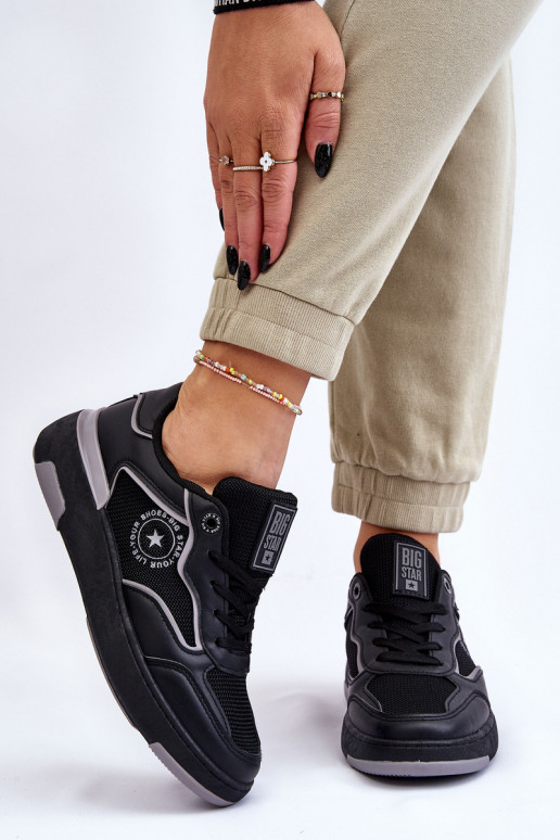  Sportinio stiliaus batai Big Star LL274443 Juodos ir-pilkos spalvos