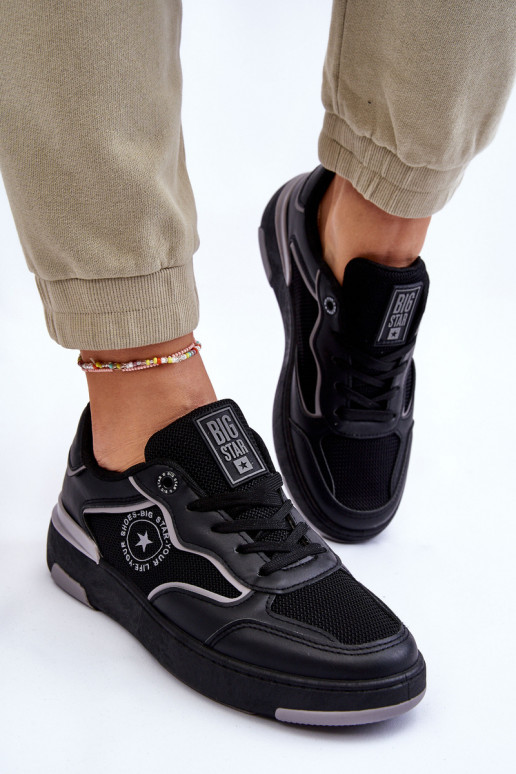 Sportinio stiliaus batai Big Star LL274443 Juodos ir-pilkos spalvos