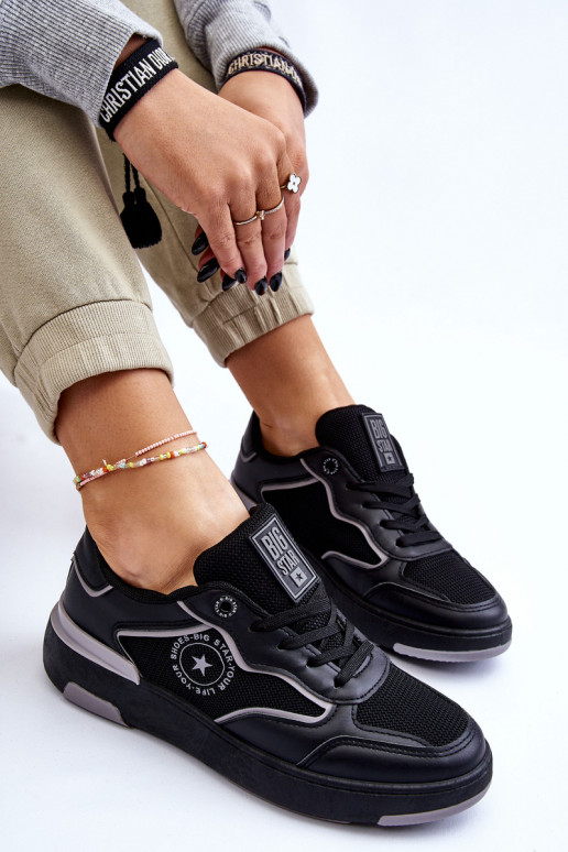  Sportinio stiliaus batai Big Star LL274443 Juodos ir-pilkos spalvos