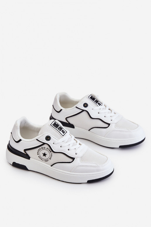  Sportinio stiliaus batai Big Star LL274440 Baltos-Juodos spalvos