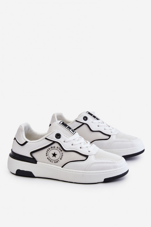  Sportinio stiliaus batai Big Star LL274440 Baltos-Juodos spalvos
