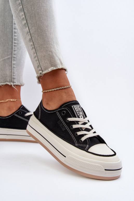 Moteriški batai Big Star NN274204 Juodos spalvos