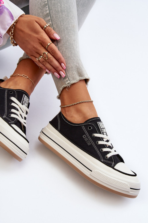 Moteriški batai Big Star NN274204 Juodos spalvos