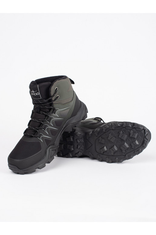 Juodos ir-žalios spalvos   batai 