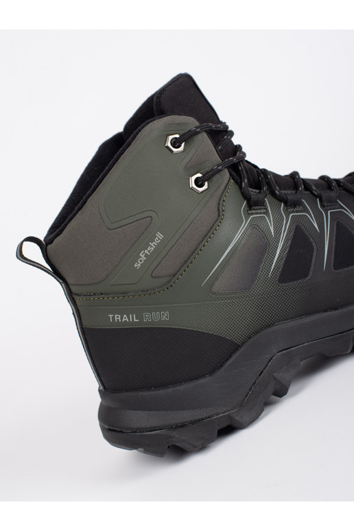 Juodos ir-žalios spalvos   batai 