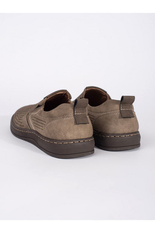 smėlio spalvos mokasinai  