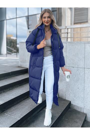 COZYSEASON moteriška žieminė striukė tamsiai mėlyna