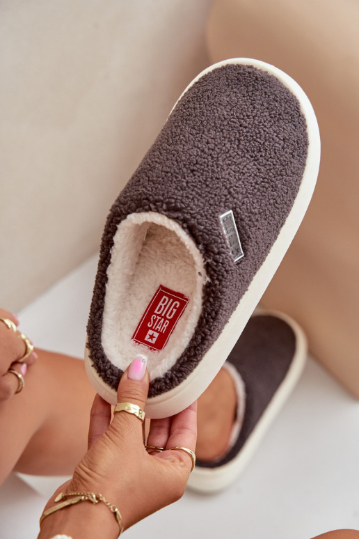 Šiltintos šlepetės su storu padu Big... Šiltintos šlepetės su storu padu Big...