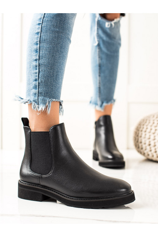 Klasikinio modelio juodos spalvos aulinukai SERGIO LEONE