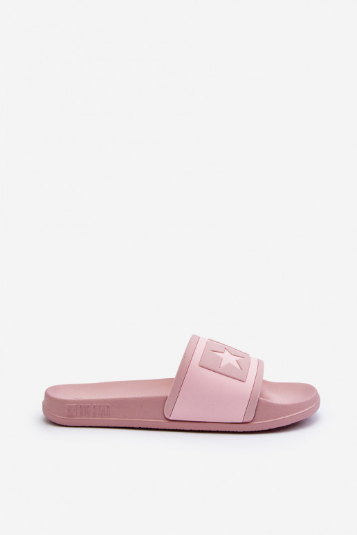  Šlepetės Big Star NN274A647 rožinės spalvos