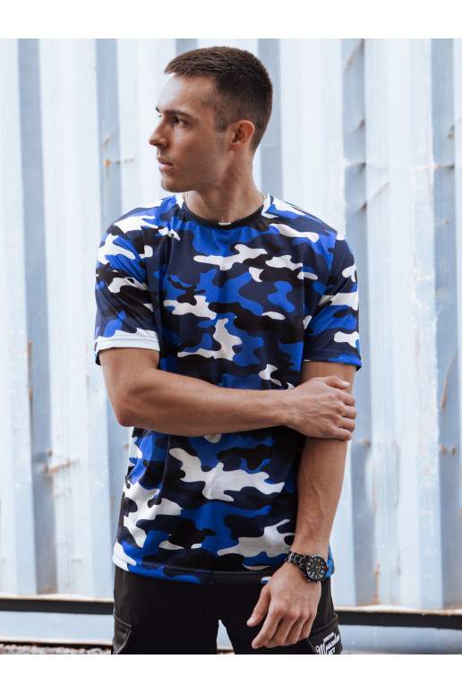 Vyriški mėlyni kamufliažiniai...