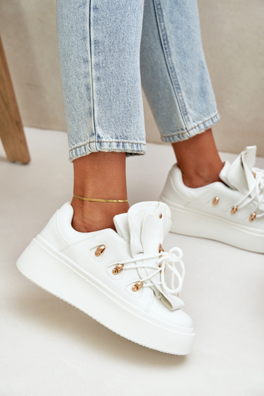  modelio batai  su platforma baltos spalvos Dolistana