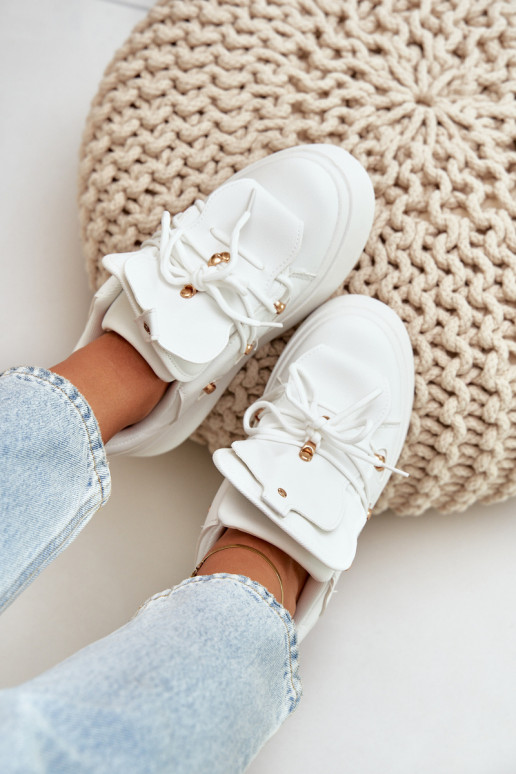  modelio batai  su platforma baltos spalvos Dolistana