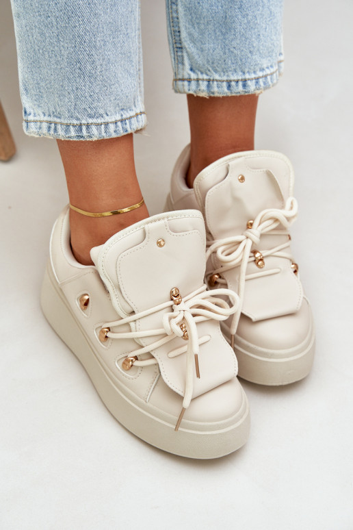  modelio batai  su platforma smėlio spalvos Dolistana