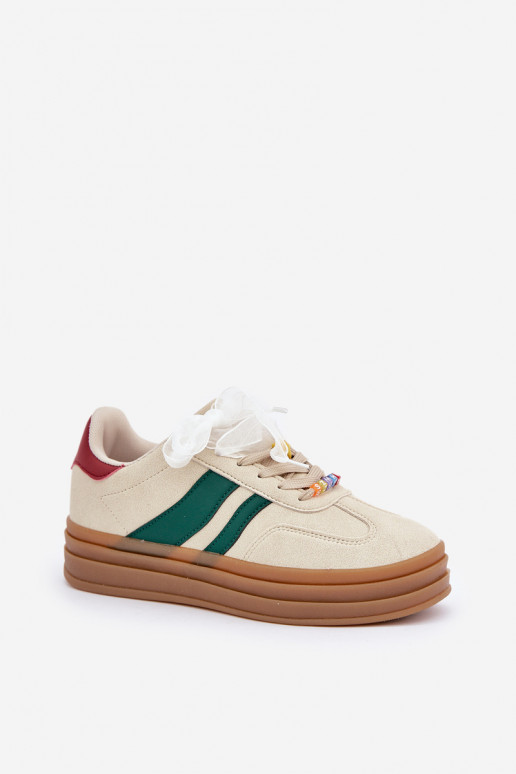  modelio batai  Z Przypinkami smėlio spalvos Jariana