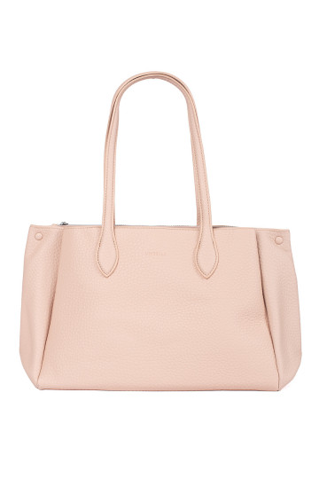 rožinė rankinė shopper eko oda