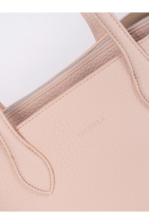 rožinė rankinė shopper eko oda