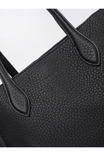 juoda rankinė shopper eko oda 2