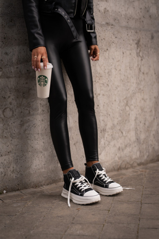 Moteriški sneakers batai su madingais... Moteriški sneakers batai su madingais...