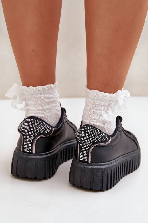  modelio batai  Z Przypinkami Juodos spalvos Grelesi