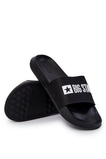 Šlepetės Big Star JJ174505 Juodos spalvos