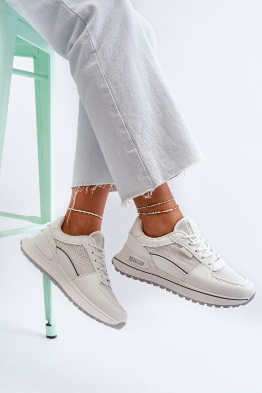  modelio batai  Big Star NN274A089 baltos spalvos