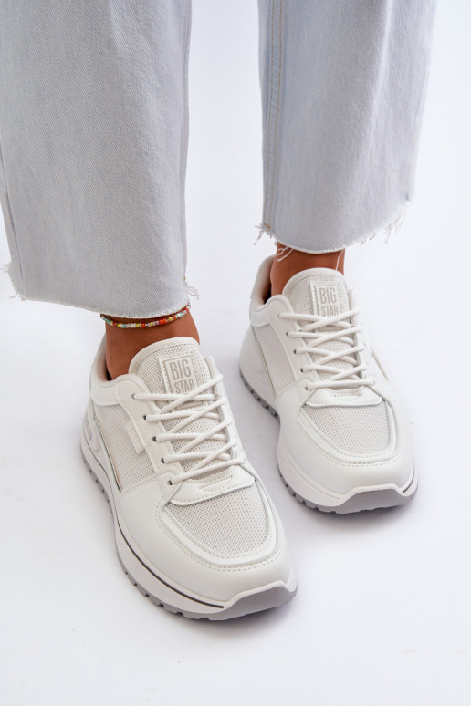  modelio batai  Big Star NN274A089 baltos spalvos