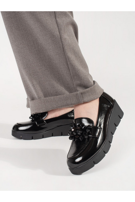 Juodos spalvos mokasinai  