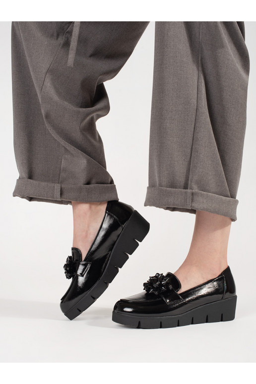 Juodos spalvos mokasinai  