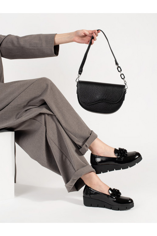 Juodos spalvos mokasinai  