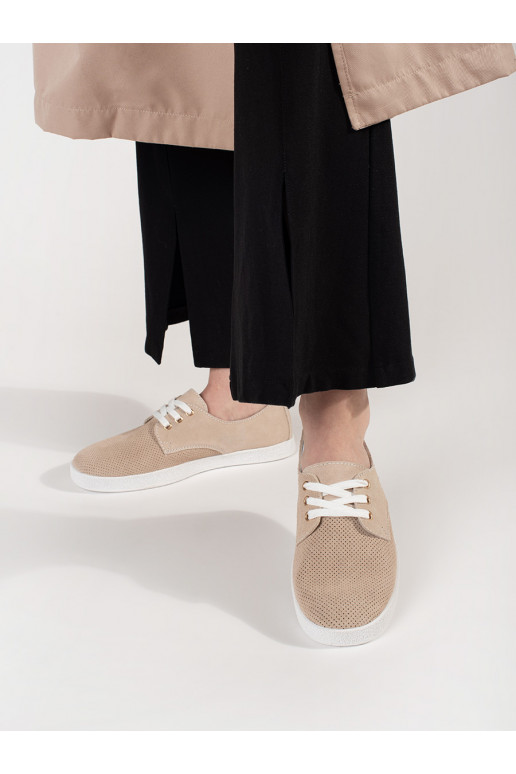 Smėlio spalvos sportiniai bateliai   Smėlio spalvos sportiniai bateliai