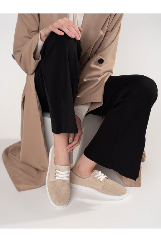 Smėlio spalvos sportiniai bateliai   Smėlio spalvos sportiniai bateliai