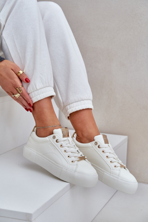   modelio batai Big Star NN274211 baltos spalvos