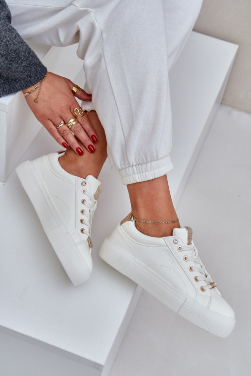   modelio batai Big Star NN274211 baltos spalvos