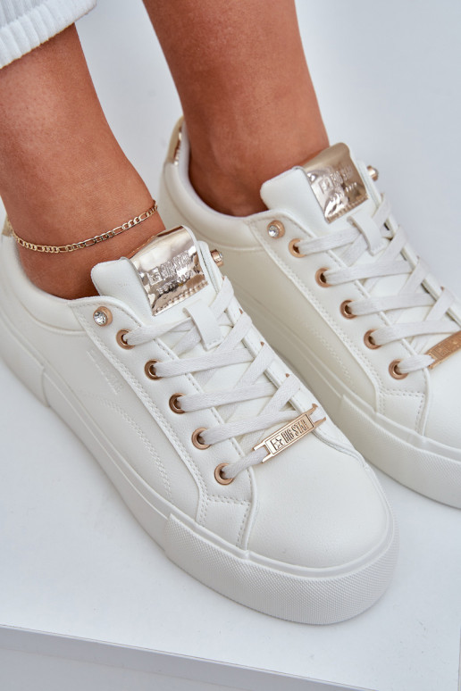   modelio batai Big Star NN274211 baltos spalvos