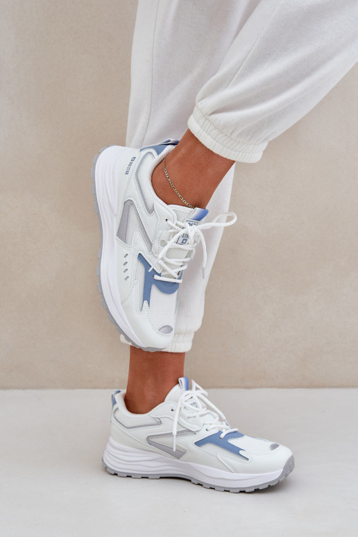 sportiniai bateliai  Big Star NN274A094 HI-POLY SYSTEM Baltos-mėlynos spalvos