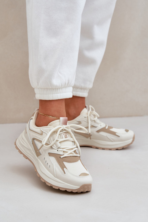 sportiniai bateliai  Big Star NN274A096 HI-POLY SYSTEM smėlio spalvos