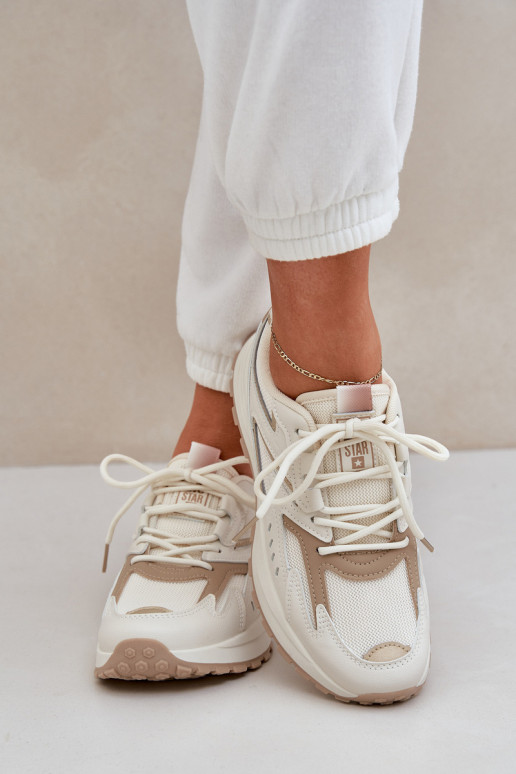 sportiniai bateliai  Big Star NN274A096 HI-POLY SYSTEM smėlio spalvos